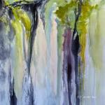 Blue mood for green eyes